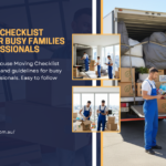 House Moving Checklist Melbourne for Busy Families & Young Professionals
