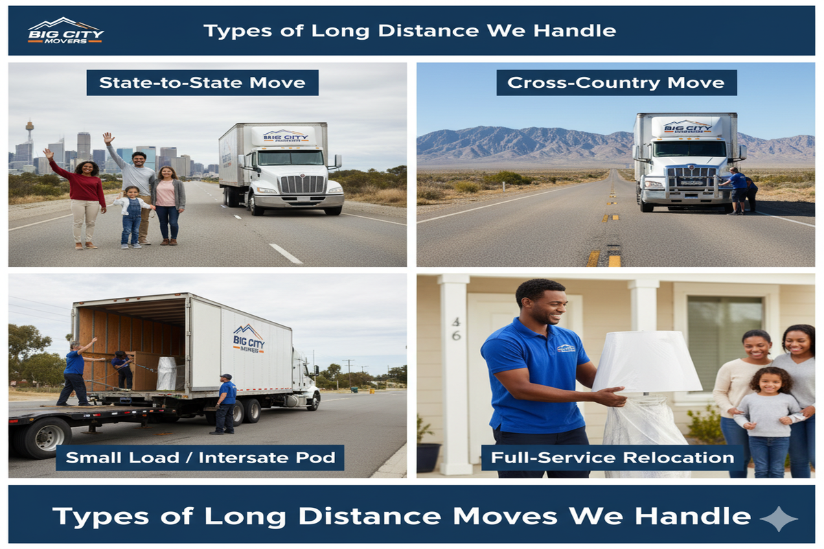 Long Distance Moving Services Melbourne