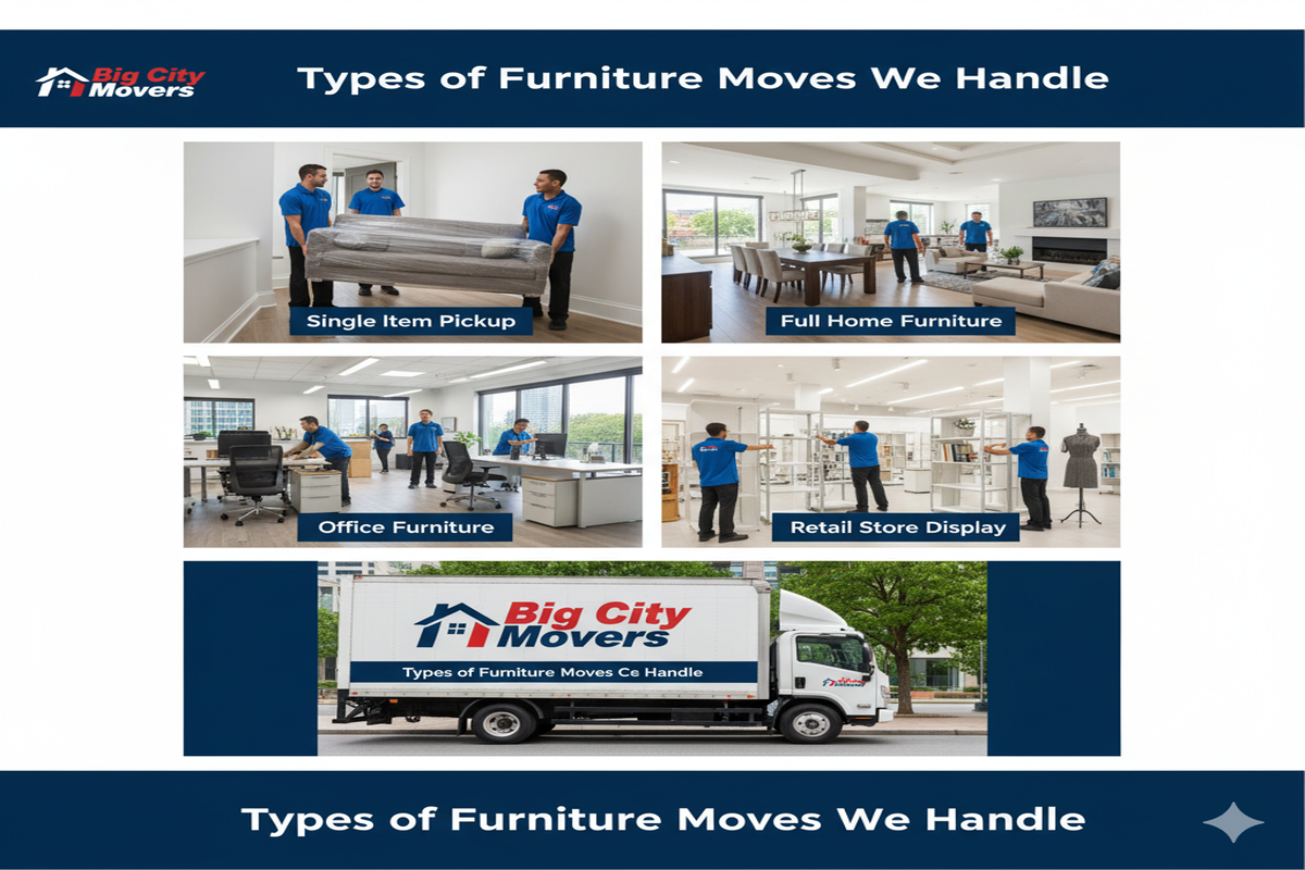 Furniture Pickup and Delivery Service Melbourne