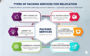 moving company packing services
