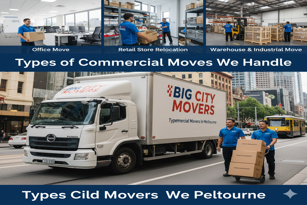 Commercial Movers in Melbourne