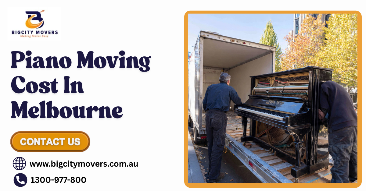 Piano Moving Cost in Melbourne | Big City Movers