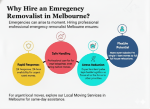 emergency removalist  Melbourne