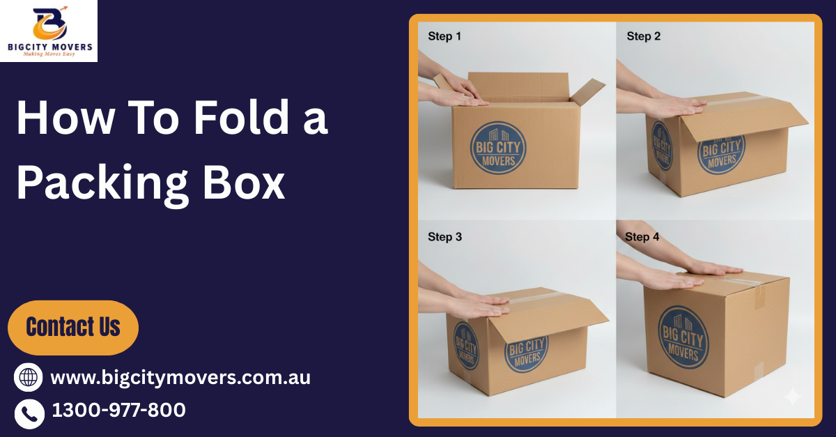 How to Fold a Packing Box Like a Pro: A Melbourne Moving Guide