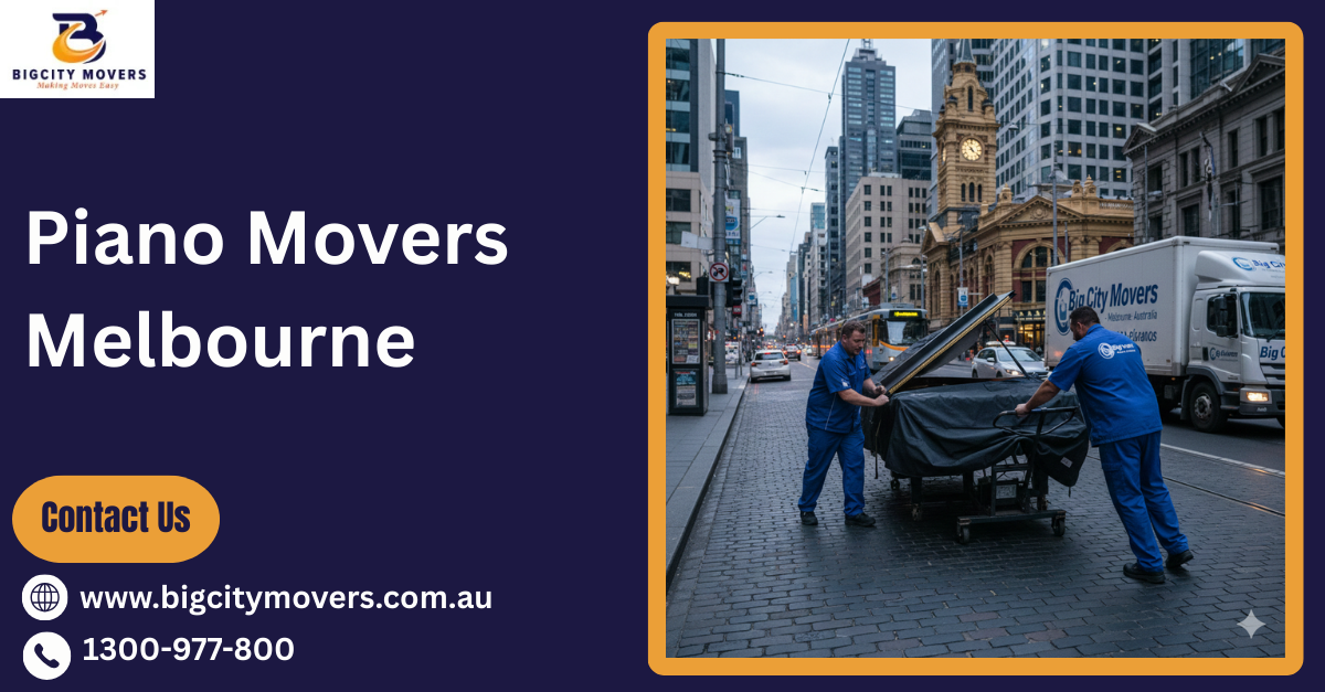 Piano Movers Melbourne: Safe, Professional & Affordable Piano Removal Services