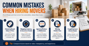 how to choose a moving company