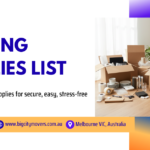 Packing Supplies List (Melbourne Moving Guide)