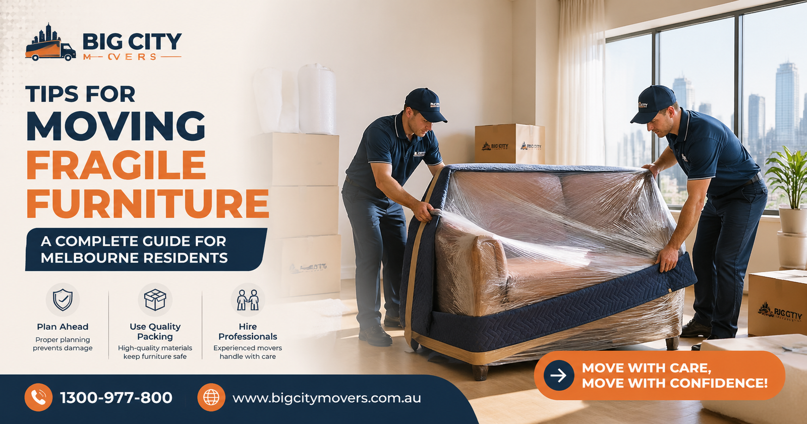 Tips for Moving Fragile Furniture: A Complete Guide for Melbourne Residents