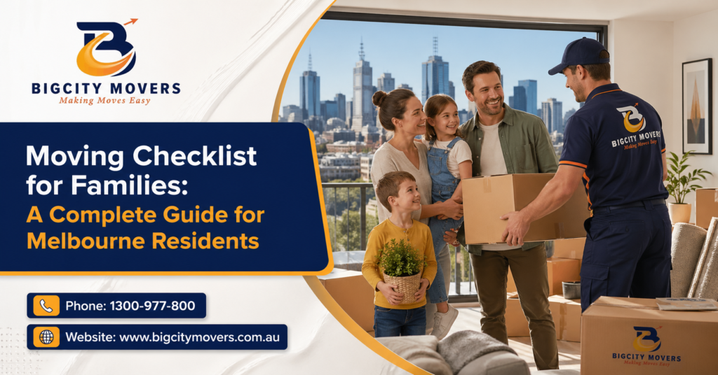 Moving Checklist for Families: A Complete Guide for Melbourne Residents